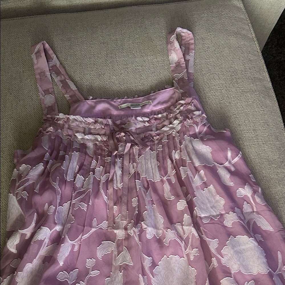 Kimchi Blue Lavender Ruffled Romper